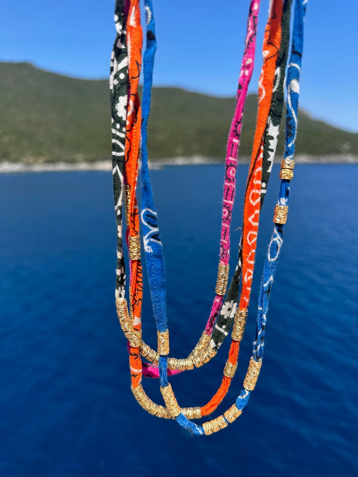 Vintage Bandana Necklace