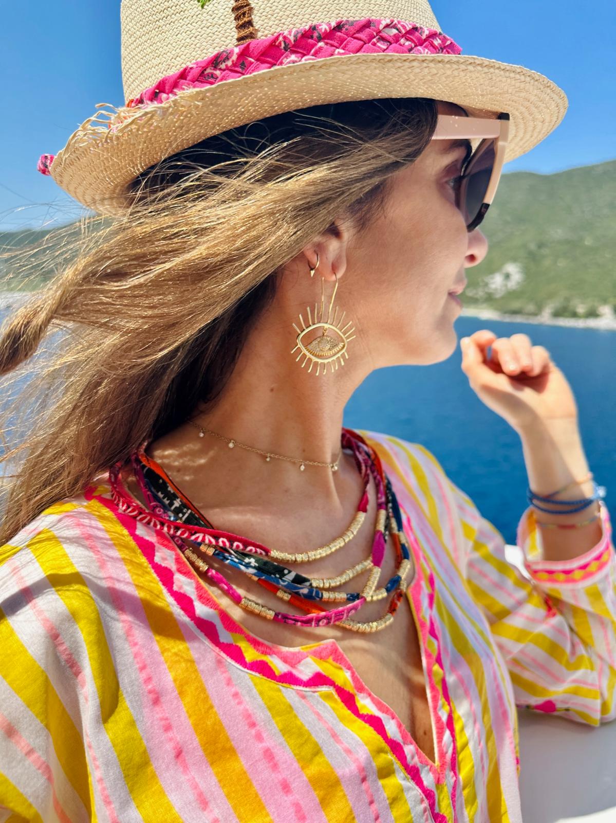 Vintage Bandana Necklace