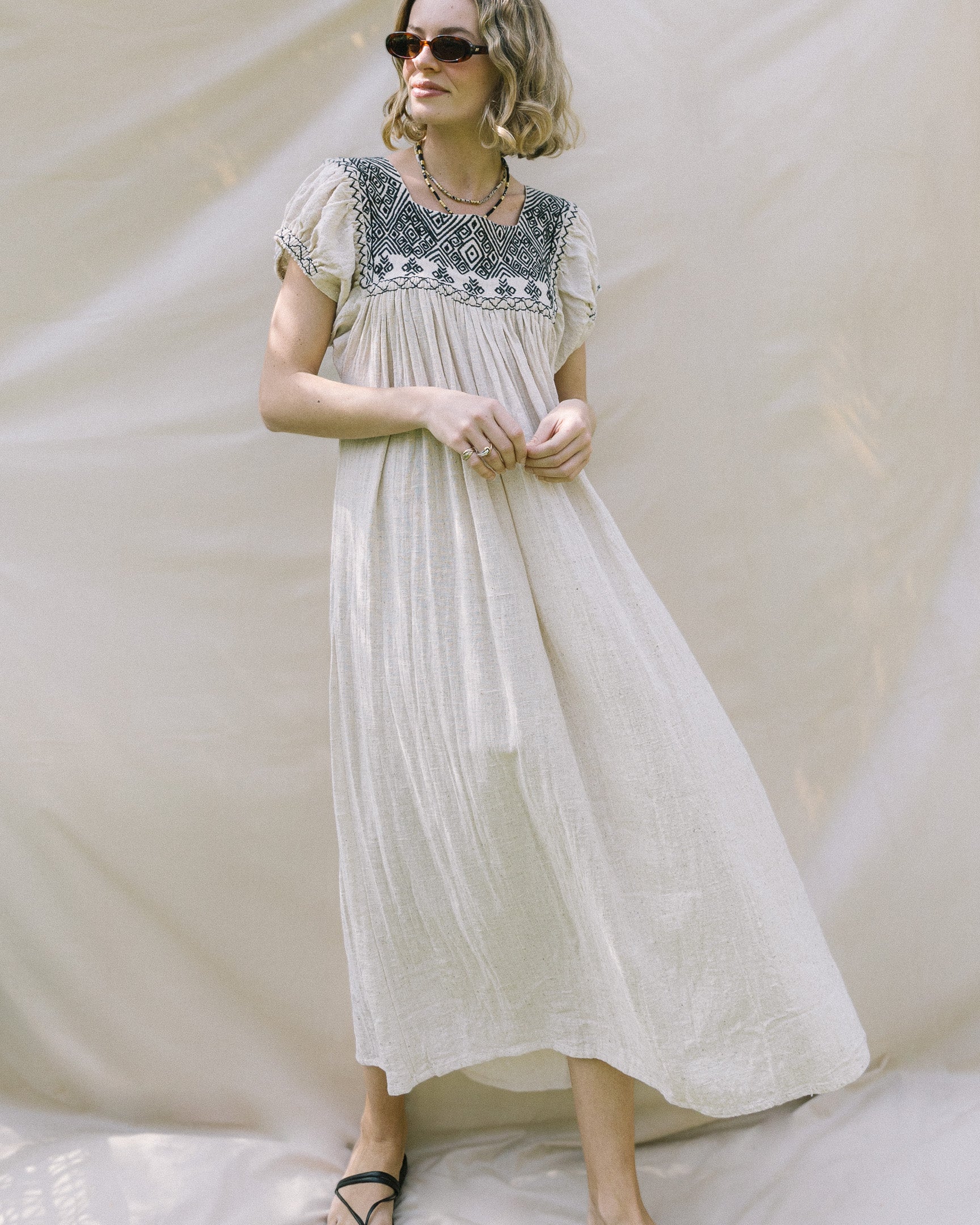 Chiapas Dress - Terracotta