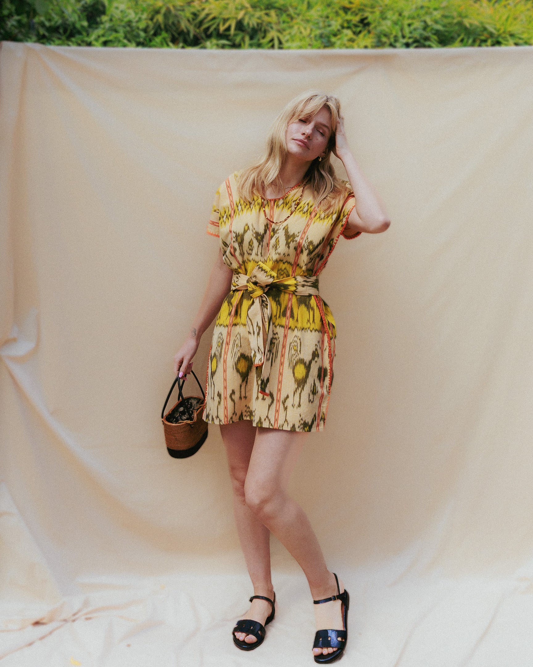 Handloomed Ikat Kaftan No 2