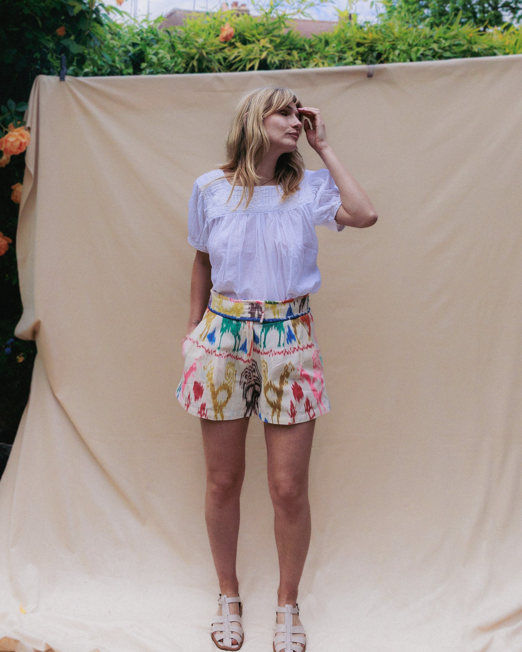 Ikat shorts no 2